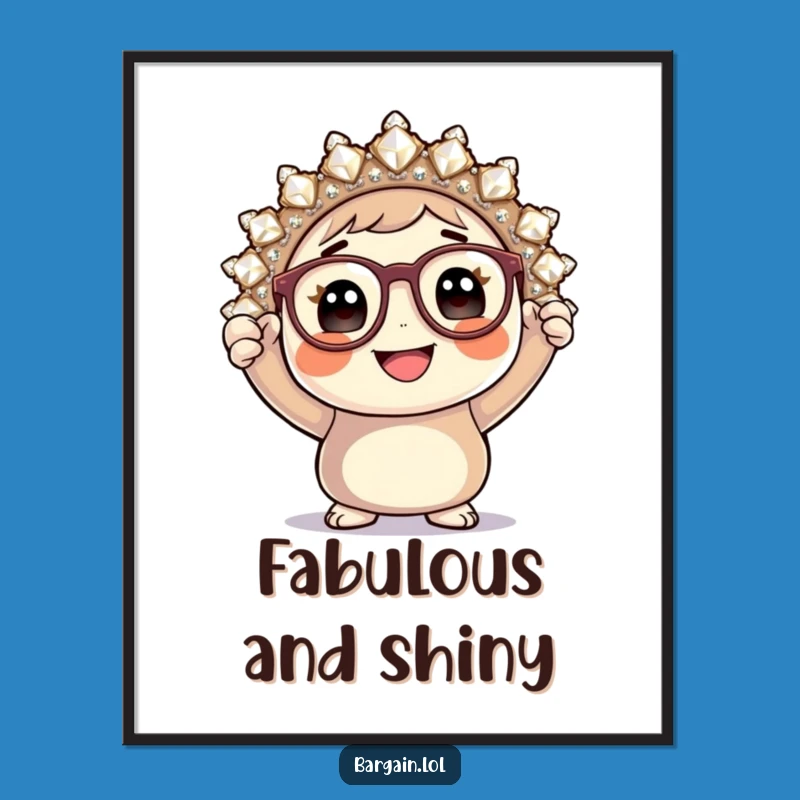 Funny Brooch Digital Print - Instant Hilarious Wall Art Download