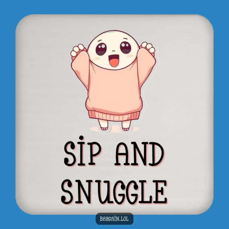 Funny Sweater Coaster: Protect Surfaces With Cute Thrift Find Humor
