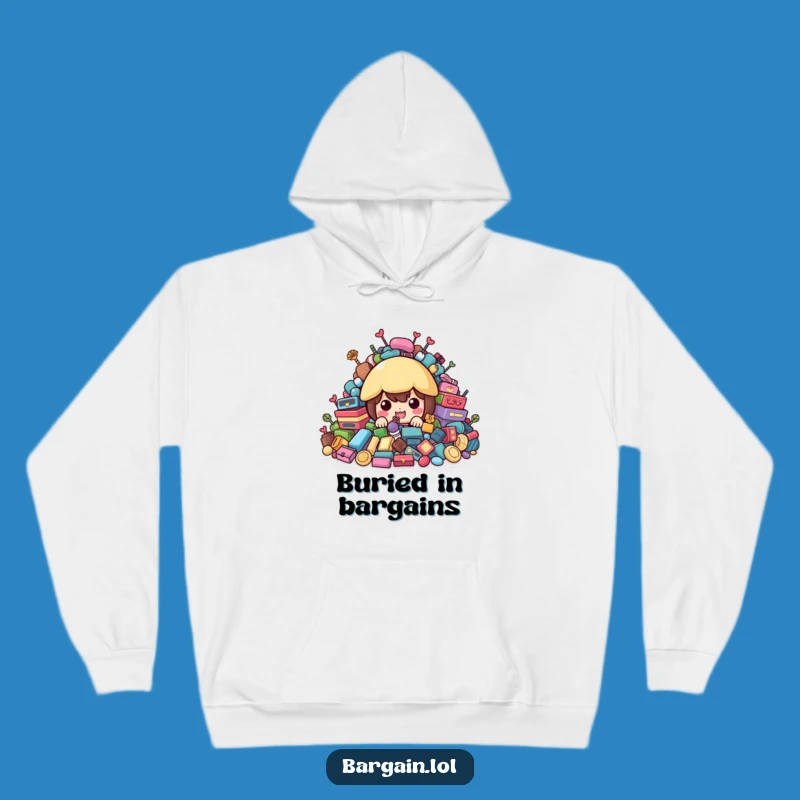 Funny Treasure Lurker Hoodie - Colorful Second-hand Comfort Wear