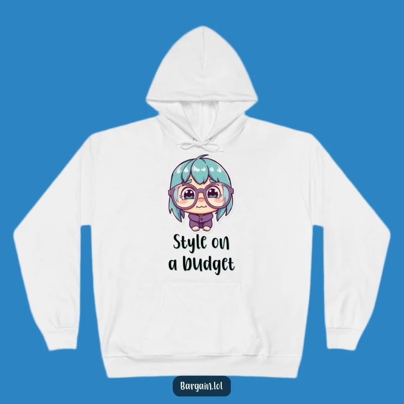 Funny Bargain Spotter Hoodie - Quirky Glasses Cheap Price Wear