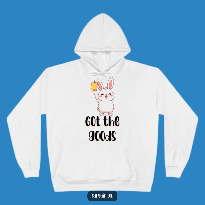 Funny Cozy Hoodie: Chubby Bunny's Haul, The Ultimate Funny Gift!