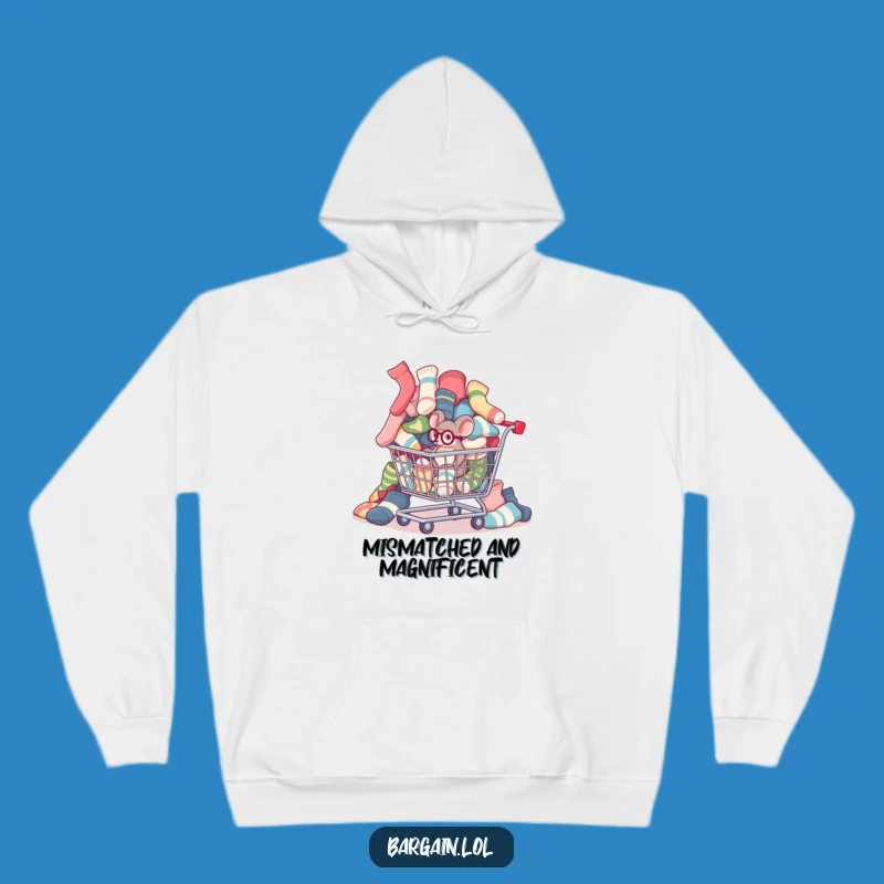 Funny Sock Mouse Hoodie: Cozy Laundry Mystery, Perfect Warm Gift