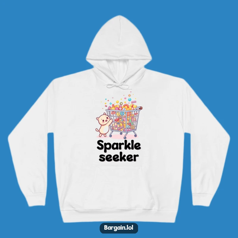 Funny Bargain Hunter Hoodie: Cozy Creature Treasure Finder Gift