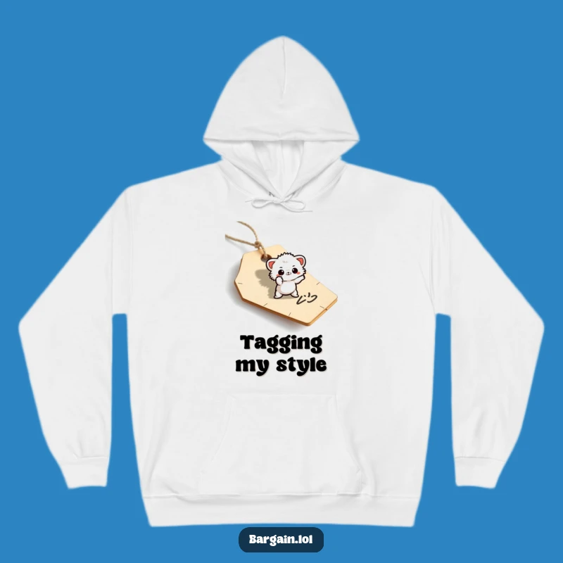 Cozy Funny Fuzzy Being Hoodie - Dramatic Comfort for All!