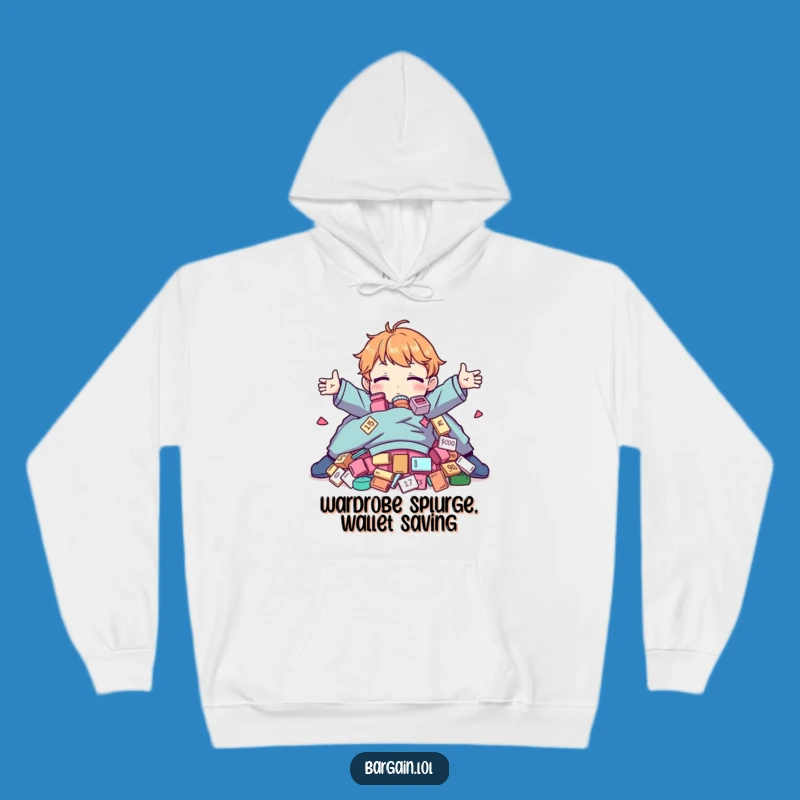 Funny Discount Clothing Embrace Hoodie - Cozy Absurd Fashion Wear