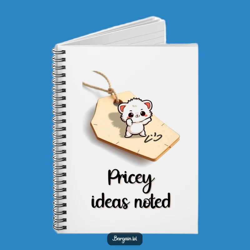 Funny Fuzzy Being Notebook - Dramatically Record Your Ideas!