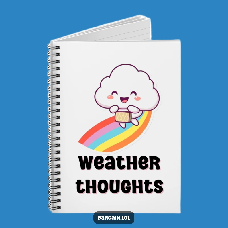 Funny Notebook: Cloud's Rainbow Notes, Your Perfect Funny Gift!