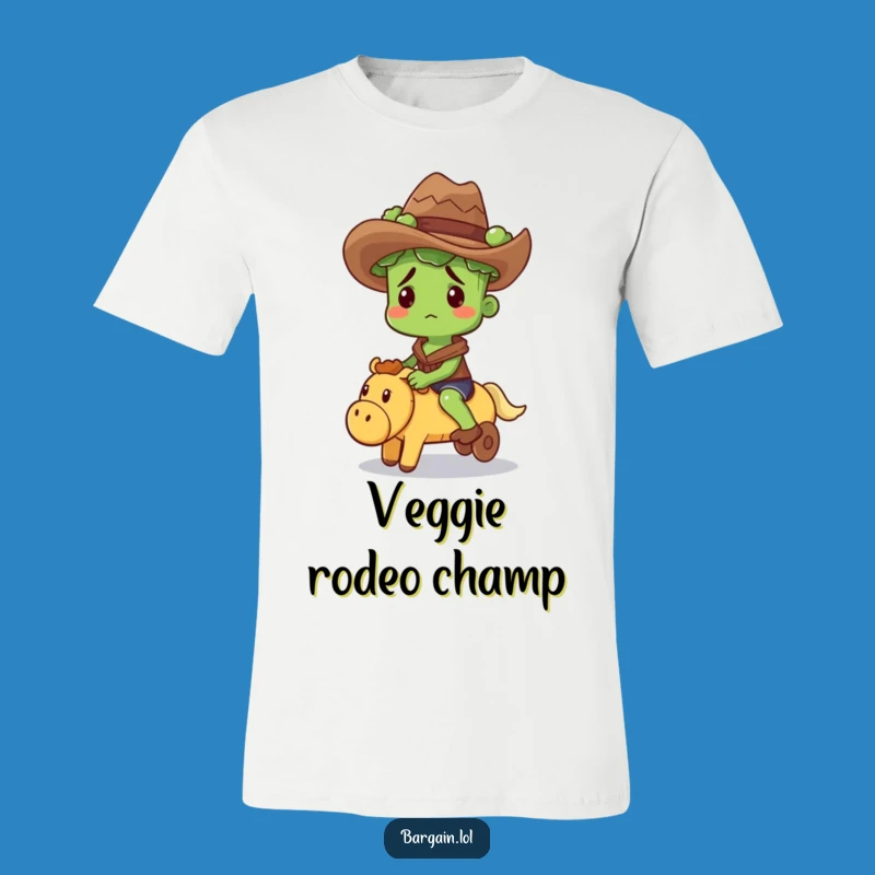 Funny Broccoli Cowboy T-Shirt: Hilarious Apparel for a Rootin' Tootin' Good Time