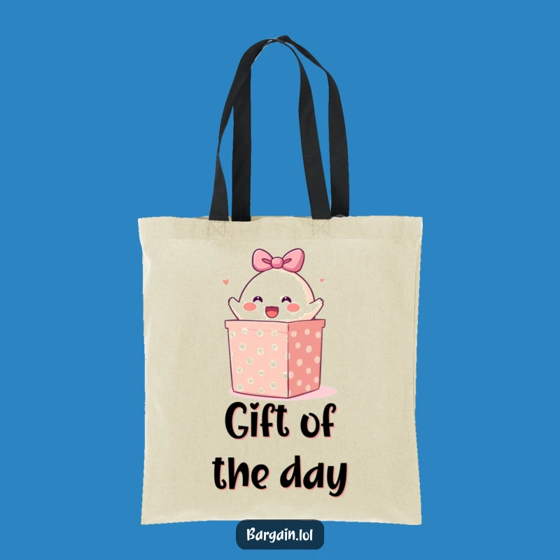 Funny Blob Gift Tote: Cheerful Burst Out, Practical Humor Gift